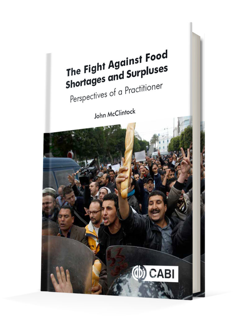 The Fight Against Food Shortages and Surpluses, Perspectives of a Practitioner. John McClintock - jacket