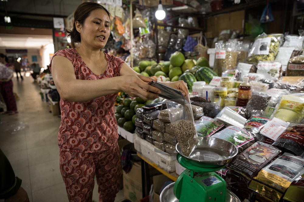 Peppercorn sales in Vietnam