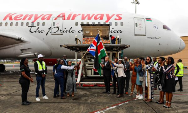 Kenya’s first Apple mango shipment to the UK, December 2025