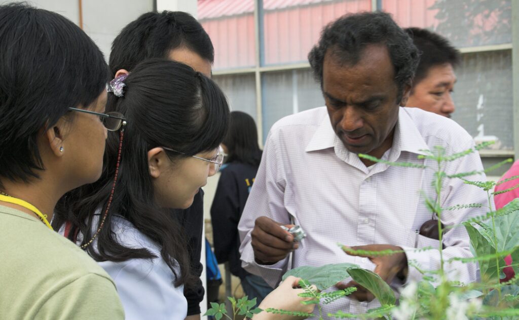Sustainable agriculture training in Southeast Asia: practical pest identification