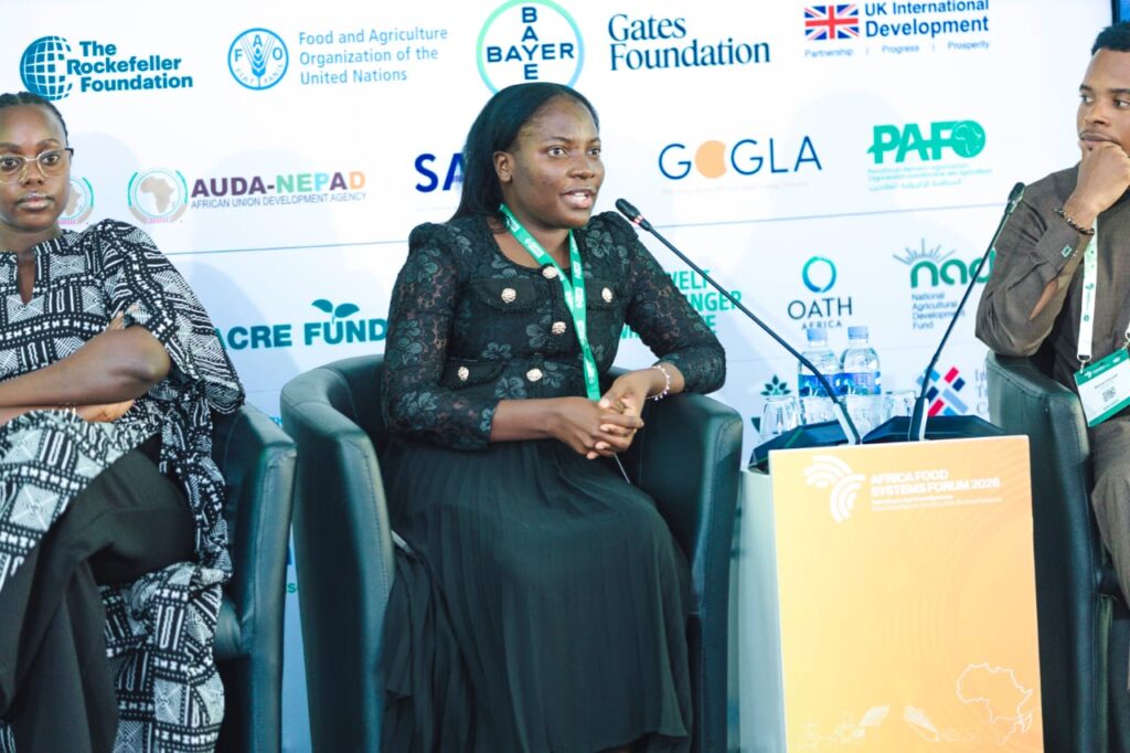 CABI's Dora Shimbwambwa at the Africa Food Systems Forum 2026. Credit: CABI